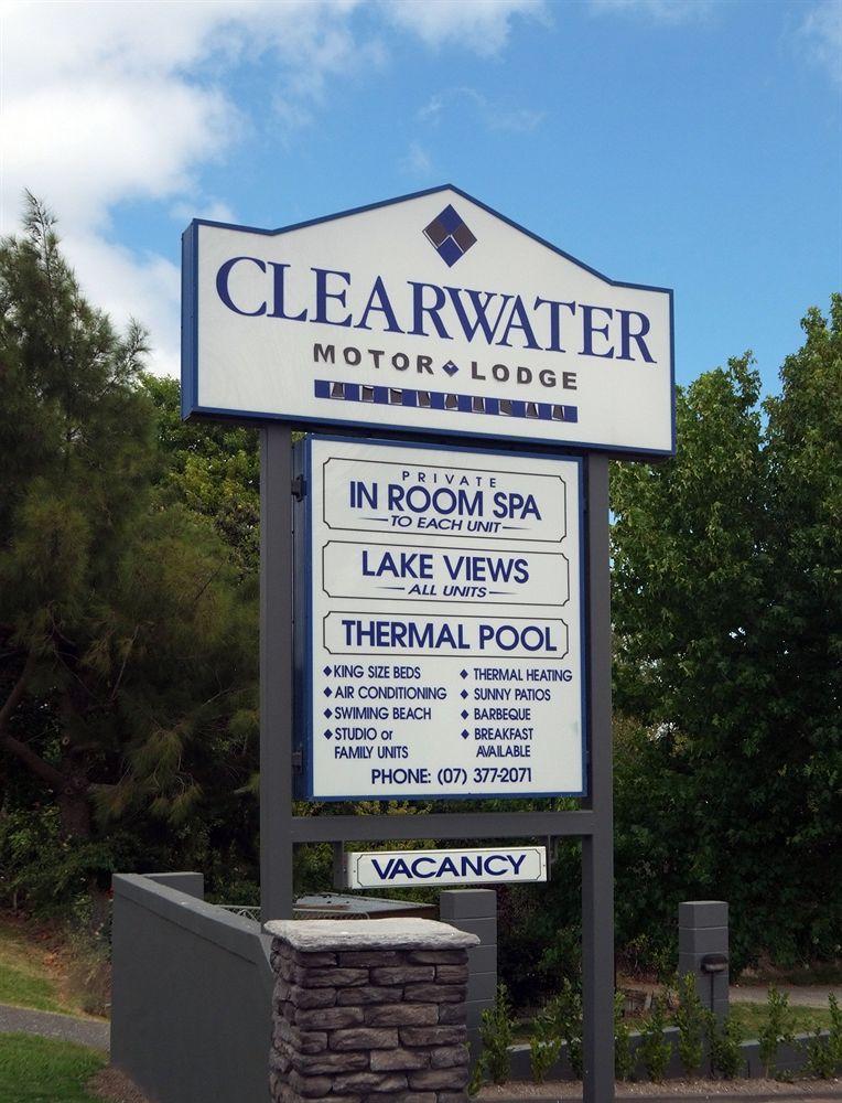 Clearwater Motor Lodge Taupo Kültér fotó
