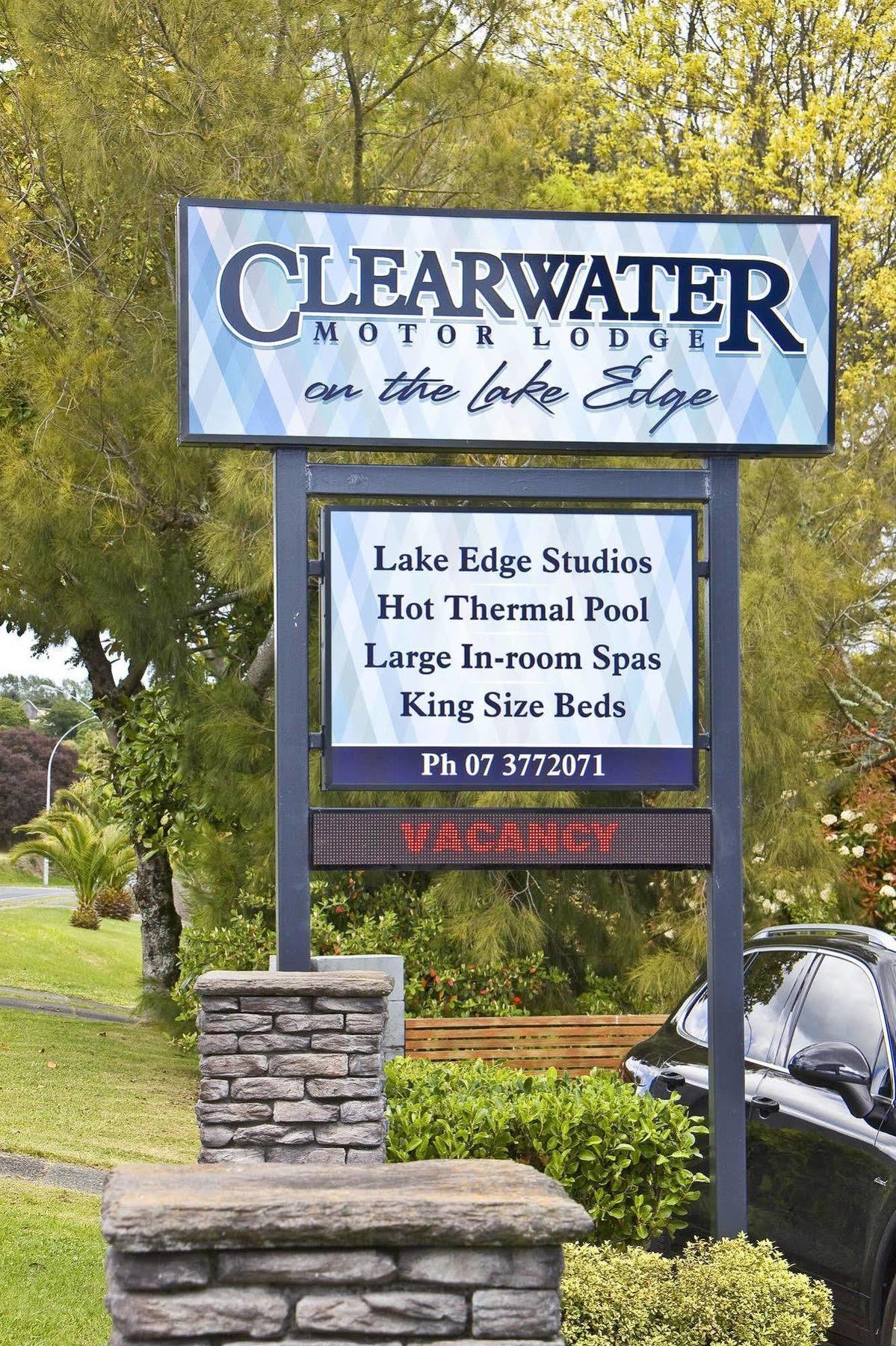 Clearwater Motor Lodge Taupo Kültér fotó